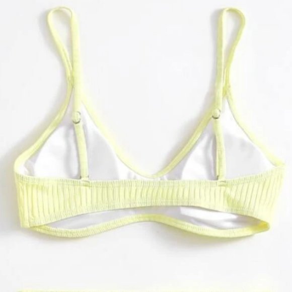 [Brand New] SheIn High Waisted Ribbed Bikini Set - Picture 4 of 9